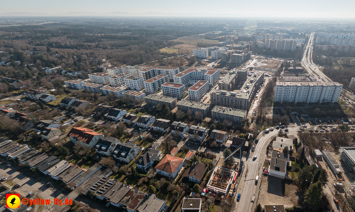 11.02.2023 - Neubau eines Mehrfamilienhause in der Niederalmstraße 16 in Neuperlach-Trudering